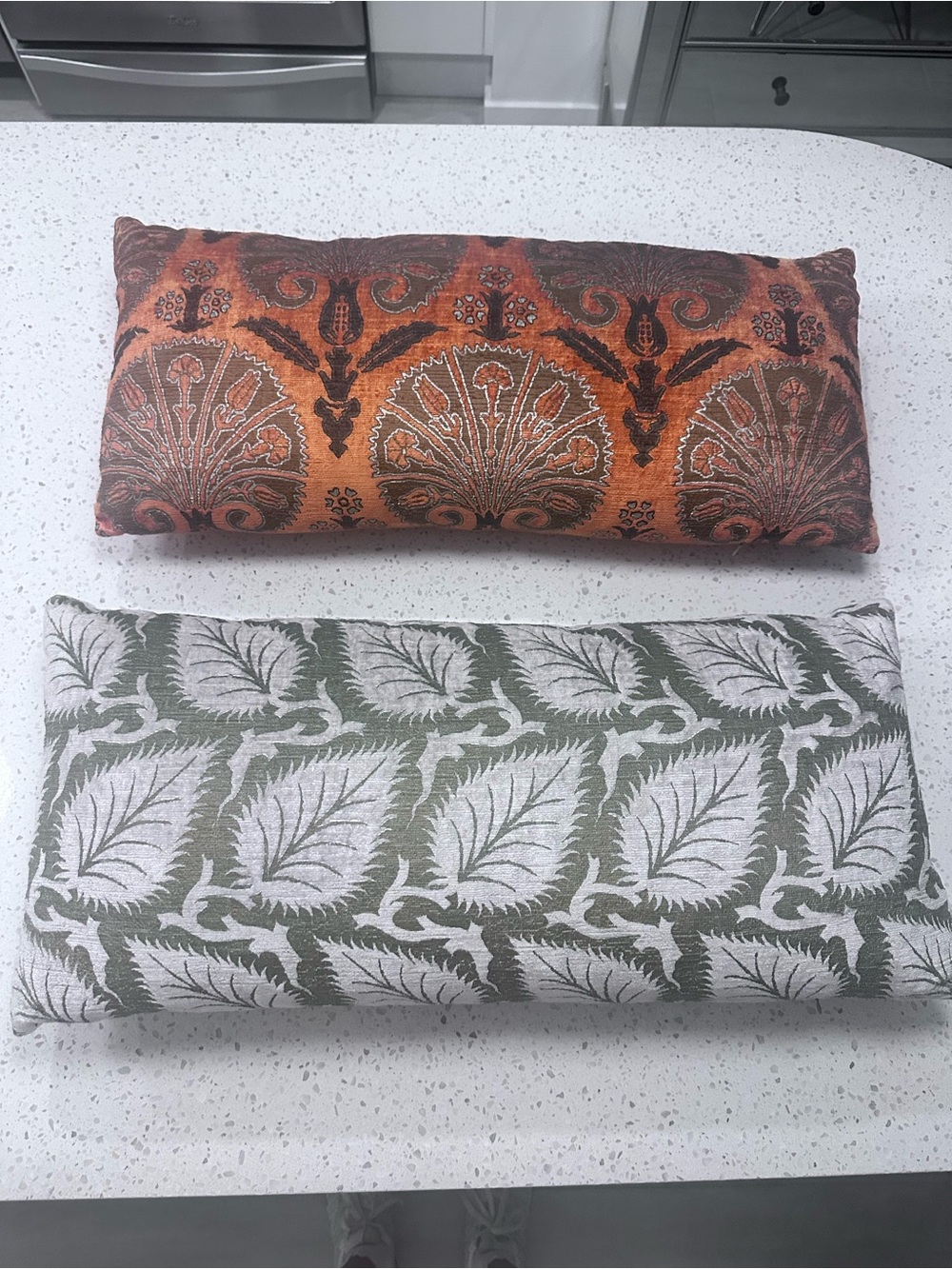 Bolster Pillows for Couch or Bed Selling Pair 25 long. Venice Italy Purchased